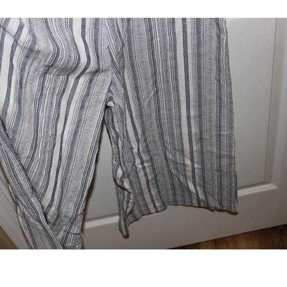 Violet Weekend Womens 8 NWT Sleeveless Capri Wide Leg One Piece Romper W/Zipper - Picture 3 of 6